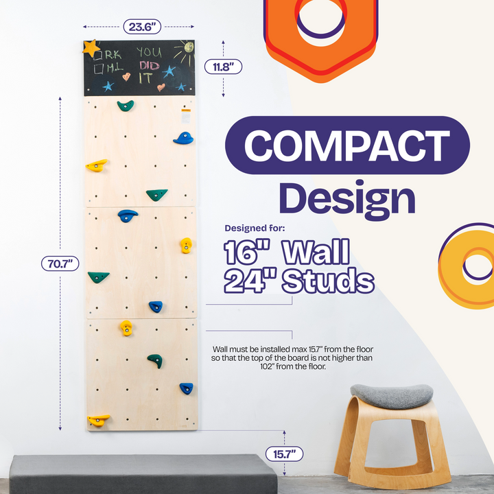 Indoor Rock Climbing Wall for Kids
