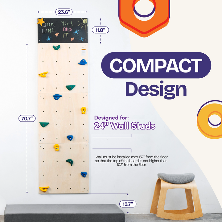 Indoor Rock Climbing Wall for Kids