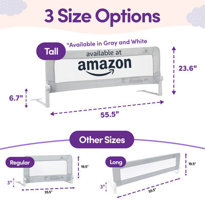 ComfyBumpy Toddler Bed Rail Guard for Kids