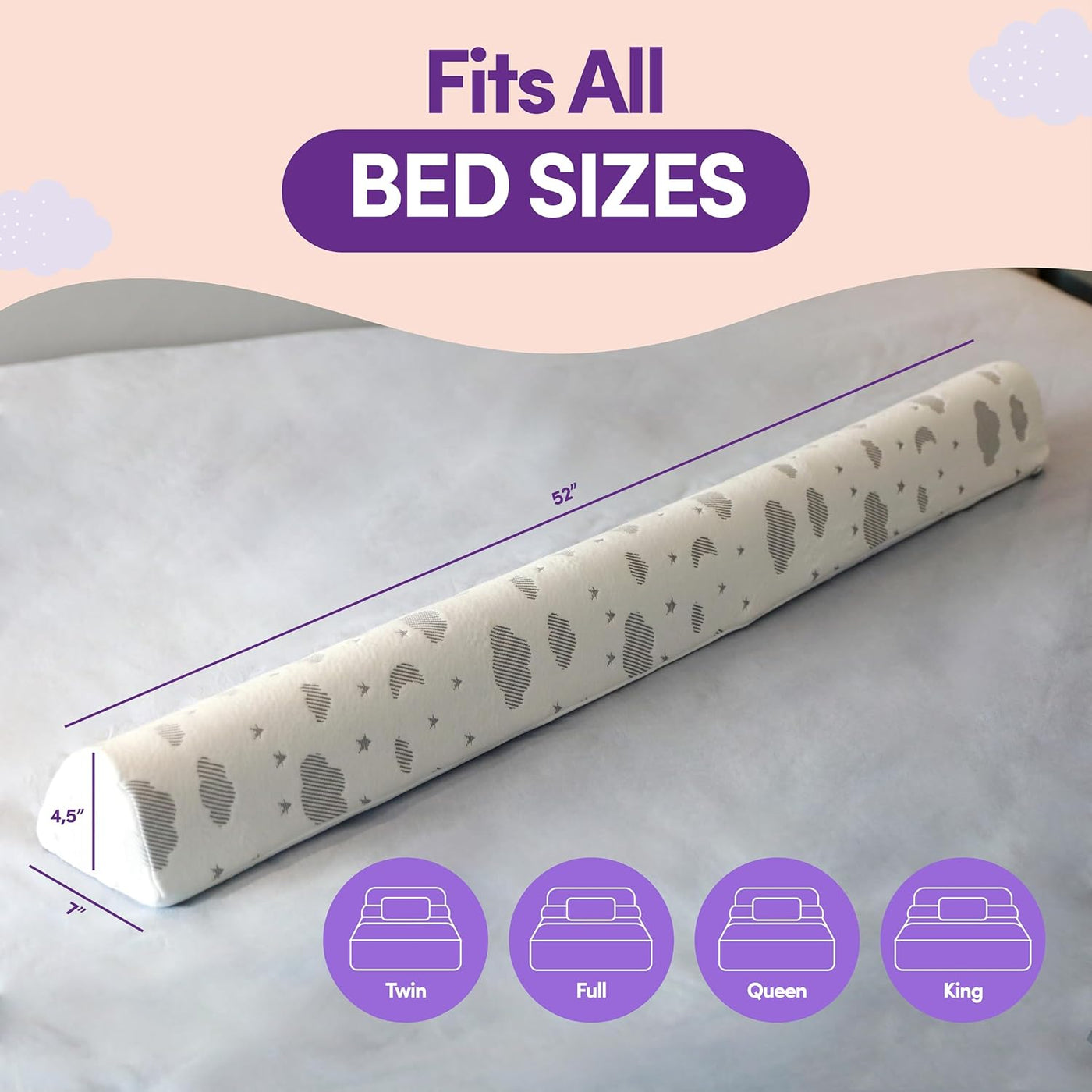 ComfyBumpy Bed Bumper for Toddlers