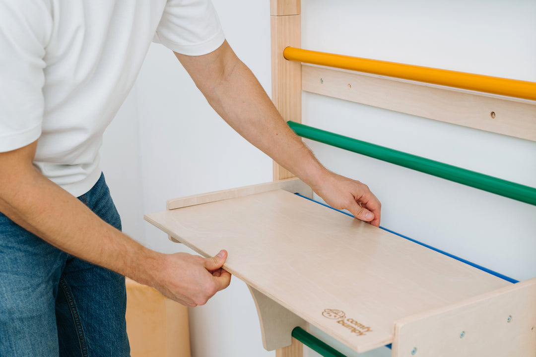 Swedish Ladder With Inserted Table