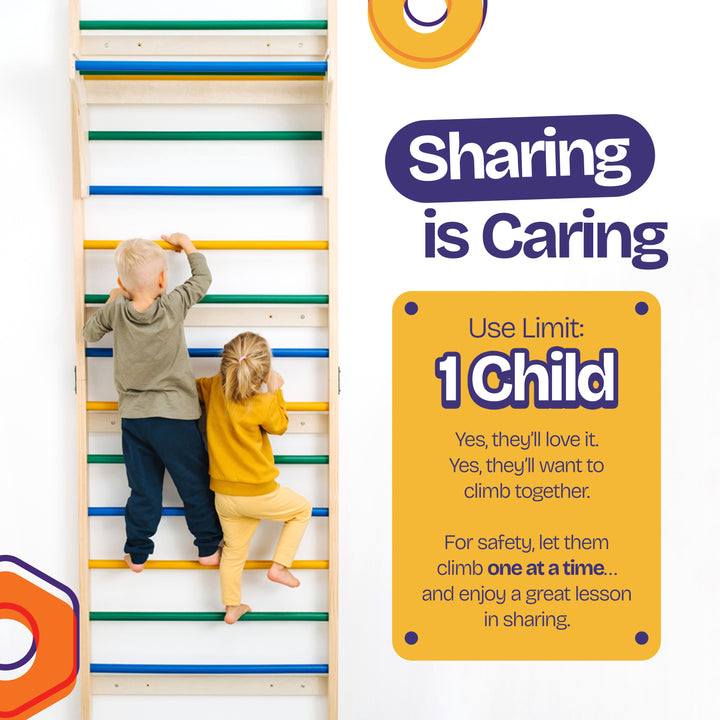 Swedish Ladder With Inserted Table