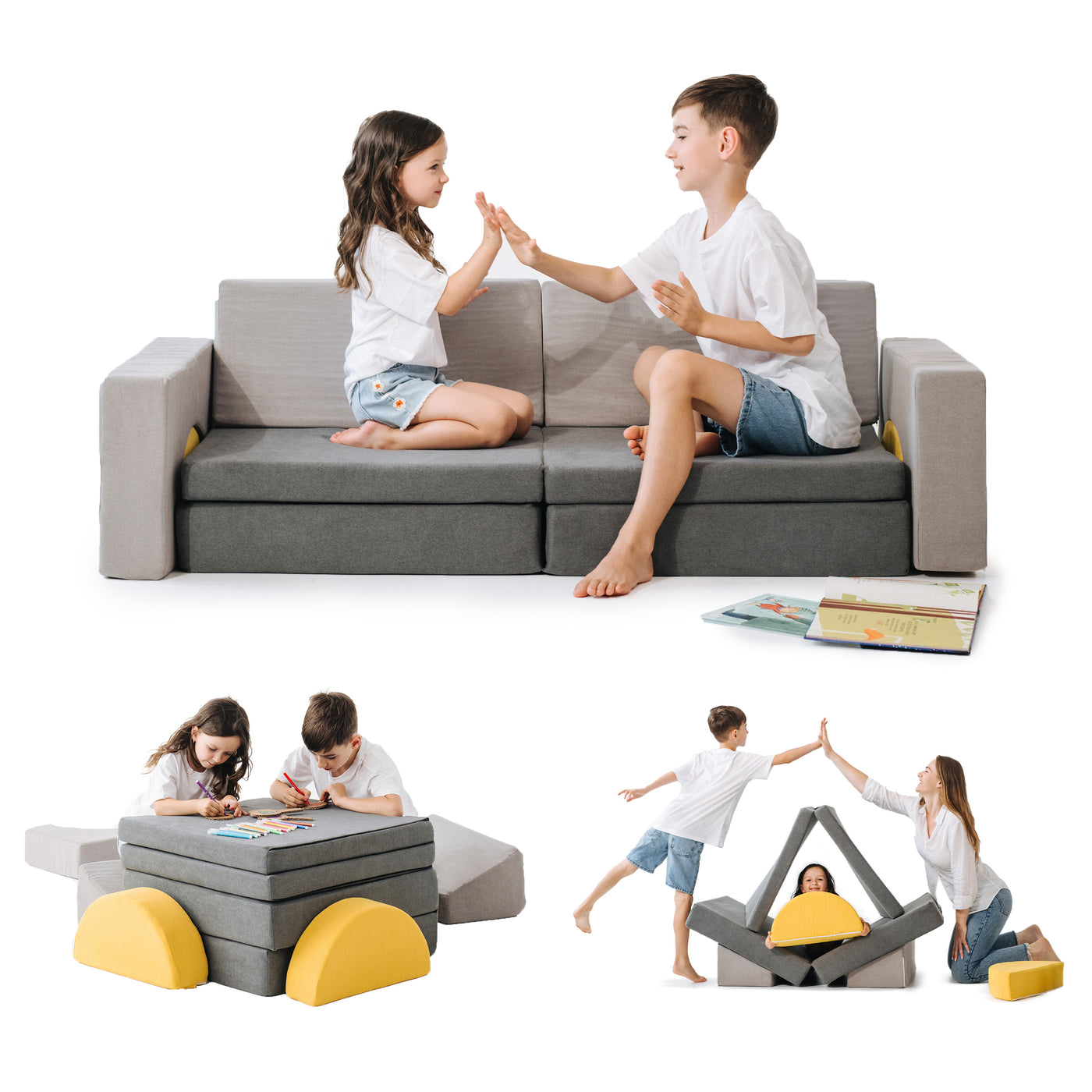 ComfyBumpy Modular Kids Couch