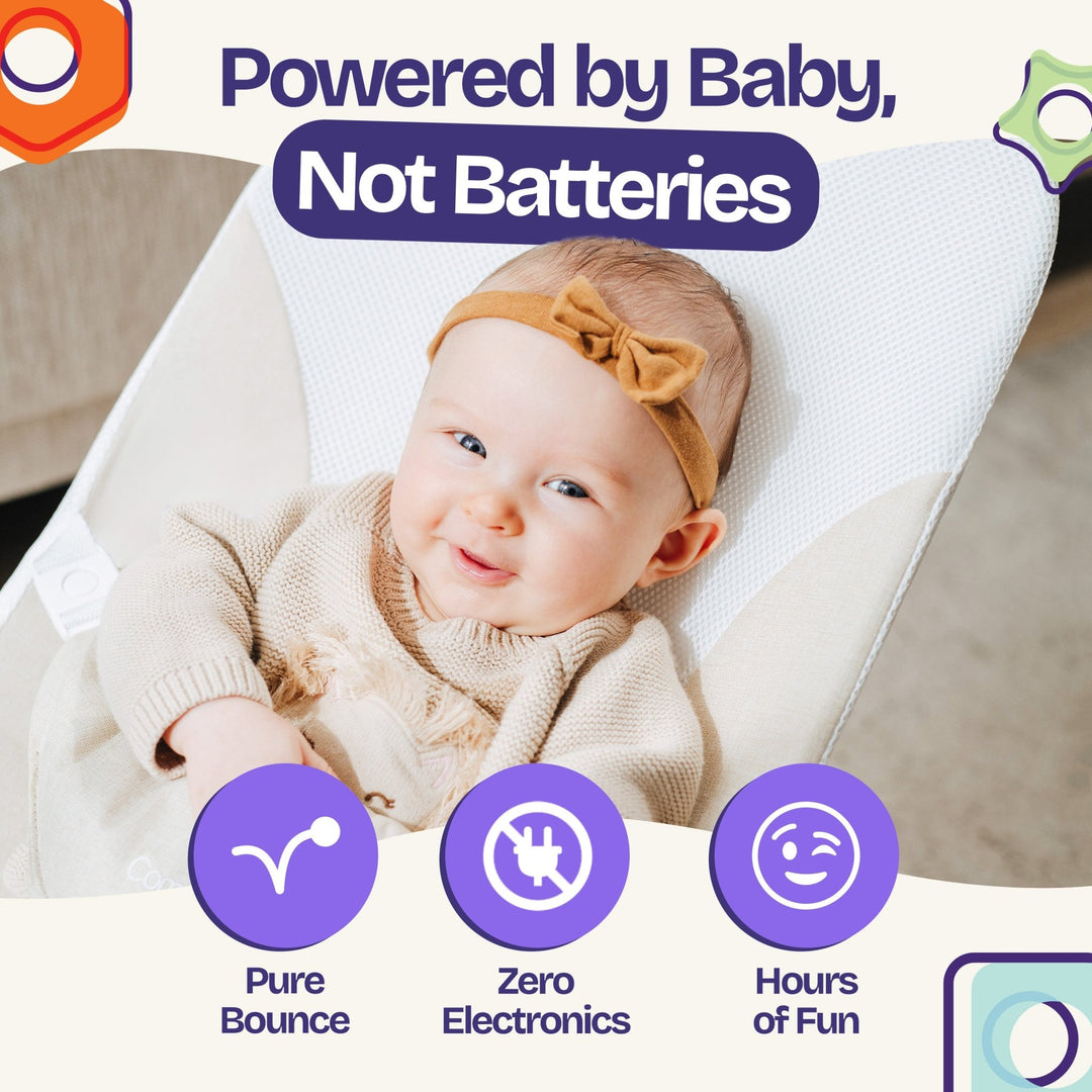 Ergonomic Baby Bouncer Seat - ComfyBumpy