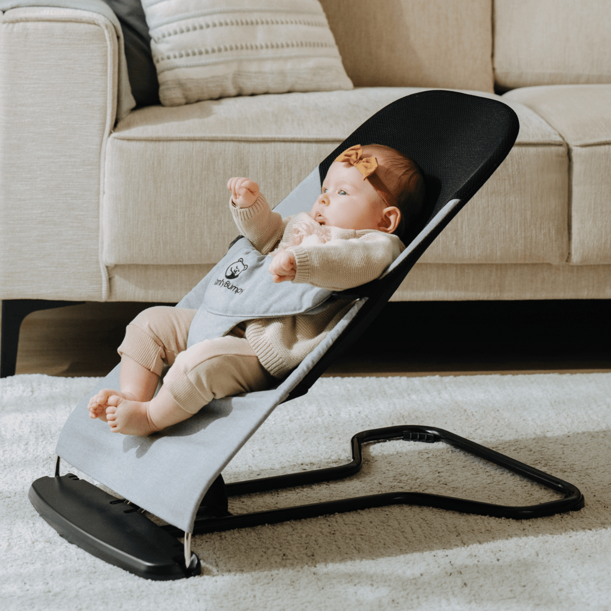Ergonomic Baby Bouncer Seat - ComfyBumpy