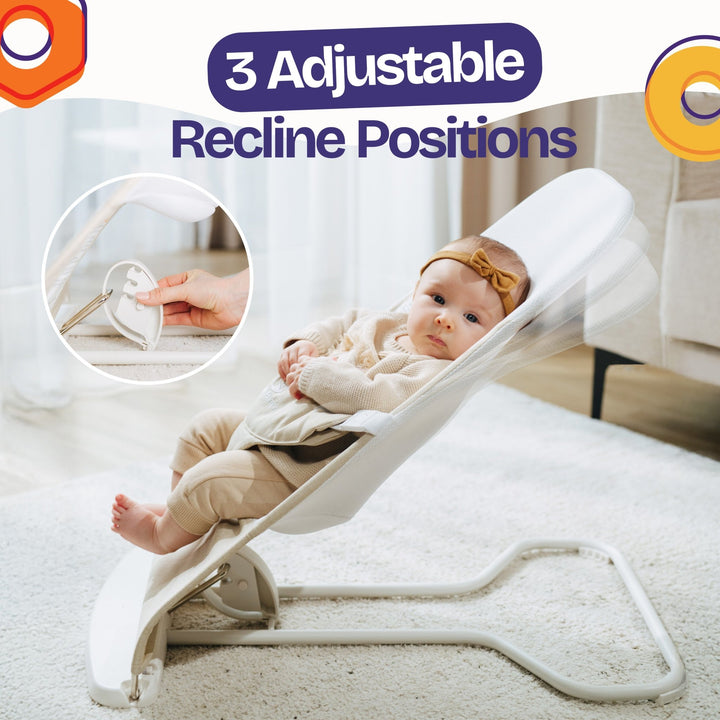 Ergonomic Baby Bouncer Seat - ComfyBumpy