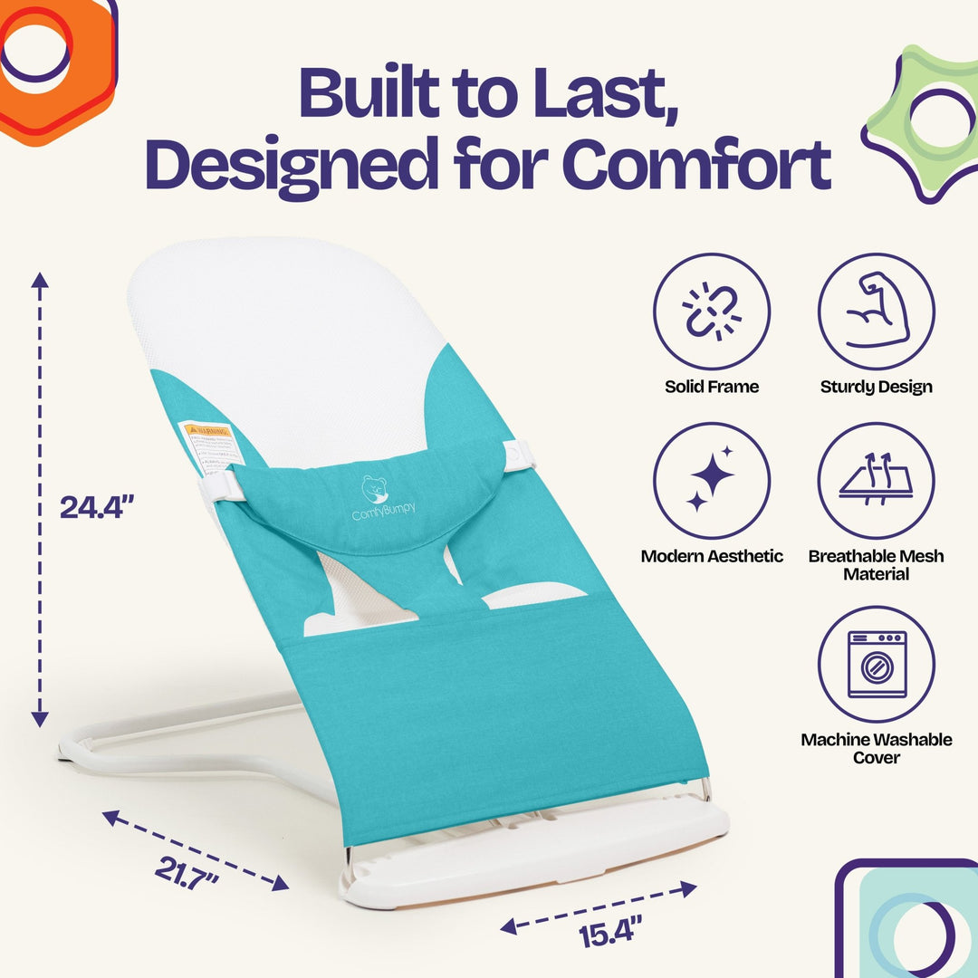 Ergonomic Baby Bouncer Seat - ComfyBumpy