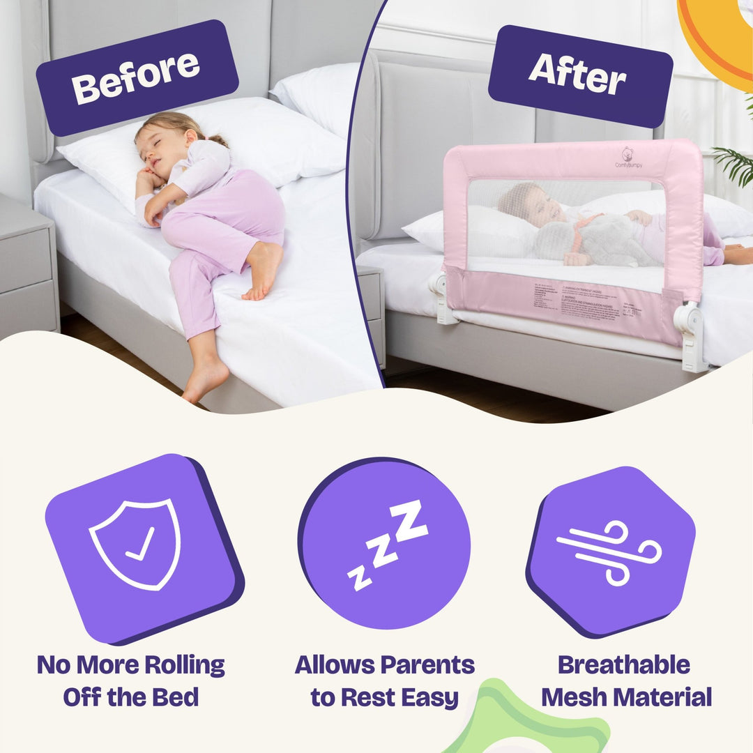 Safety Rail for Toddler Beds - ComfyBumpy
