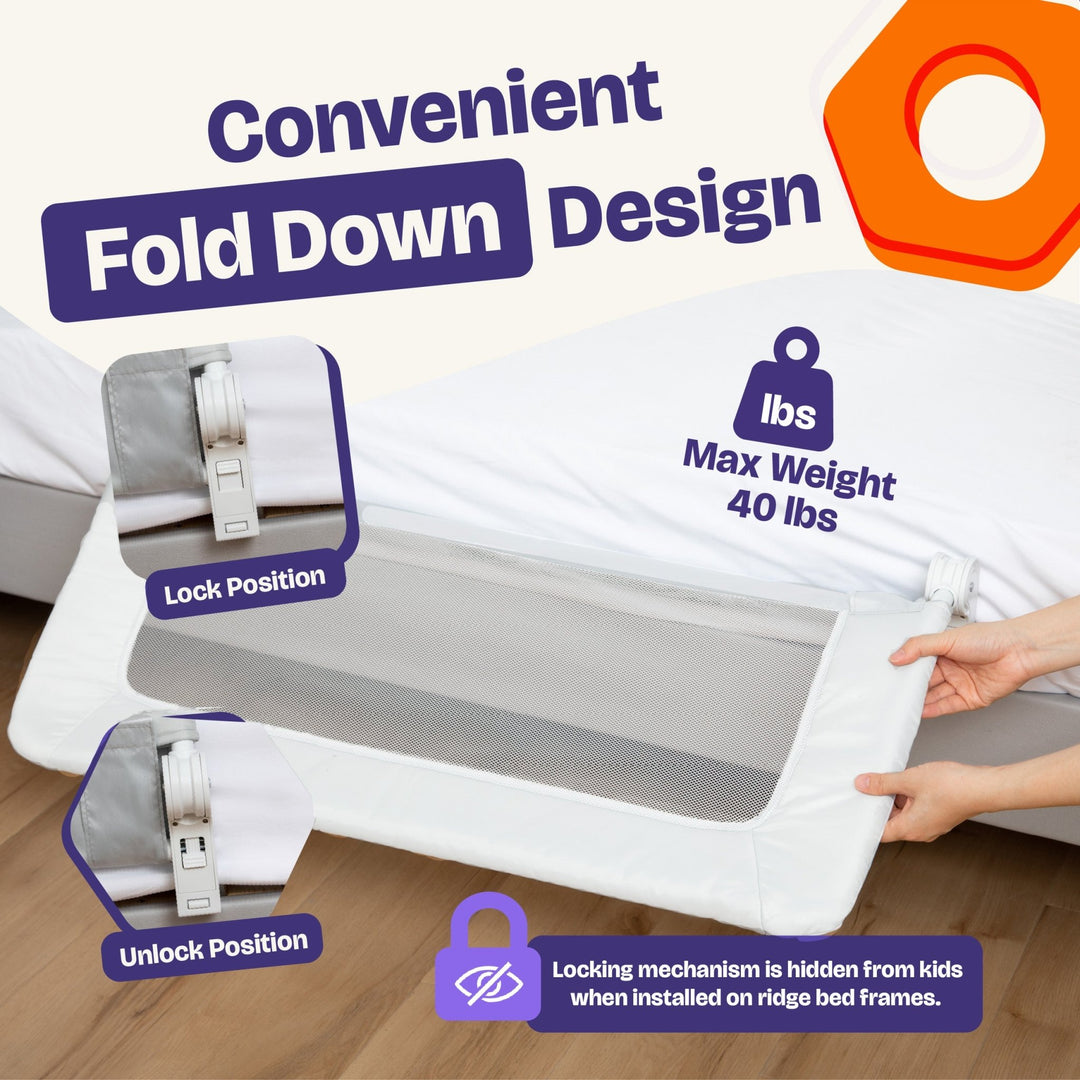 Safety Rail for Toddler Beds - ComfyBumpy