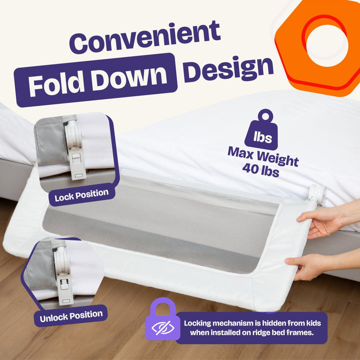 Safety Rail for Toddler Beds - ComfyBumpy