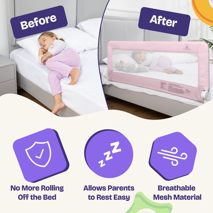 Safety Rail for Toddler Beds - ComfyBumpy
