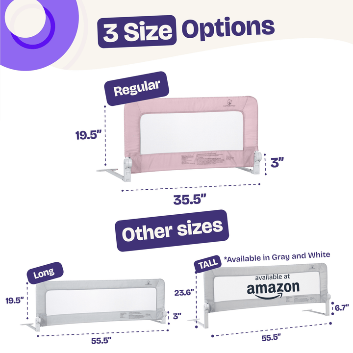 Safety Rail for Toddler Beds - ComfyBumpy