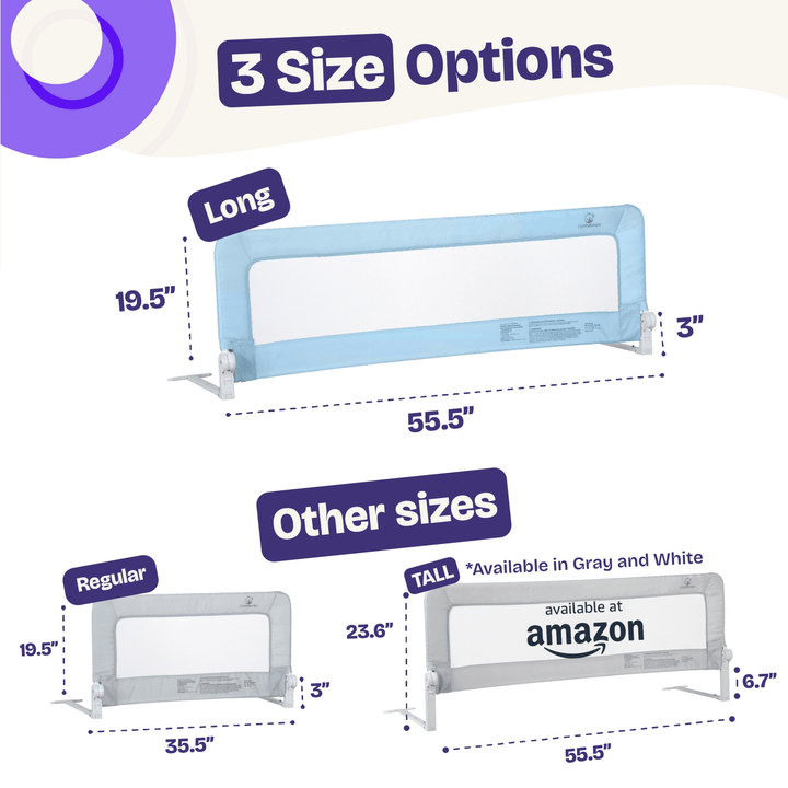 Safety Rail for Toddler Beds - ComfyBumpy
