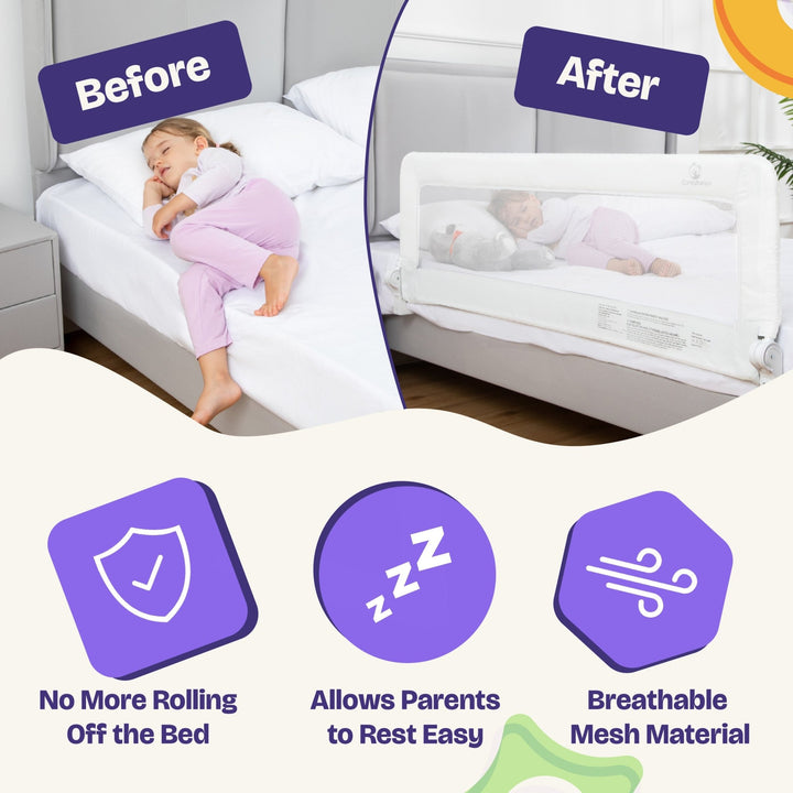 Safety Rail for Toddler Beds - ComfyBumpy