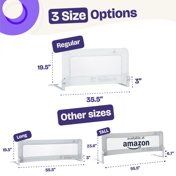 Safety Rail for Toddler Beds - ComfyBumpy