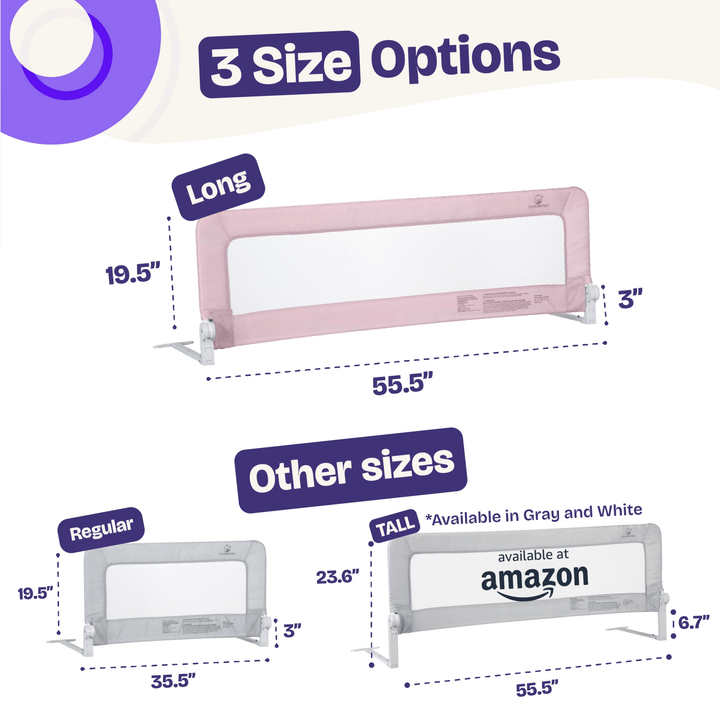 Safety Rail for Toddler Beds - ComfyBumpy
