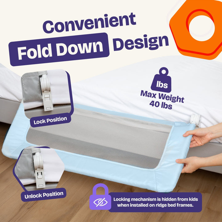 Safety Rail for Toddler Beds - ComfyBumpy