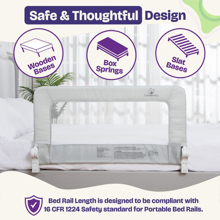 Safety Rail for Toddler Beds - ComfyBumpy