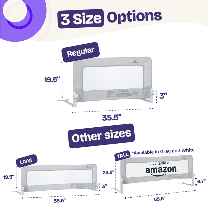 Safety Rail for Toddler Beds - ComfyBumpy