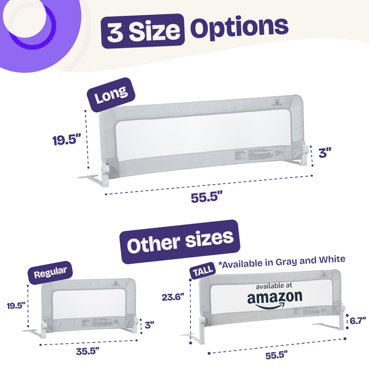 Safety Rail for Toddler Beds - ComfyBumpy