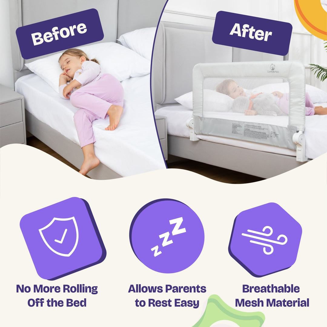 Safety Rail for Toddler Beds - ComfyBumpy