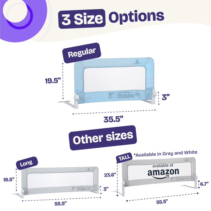 Safety Rail for Toddler Beds - ComfyBumpy