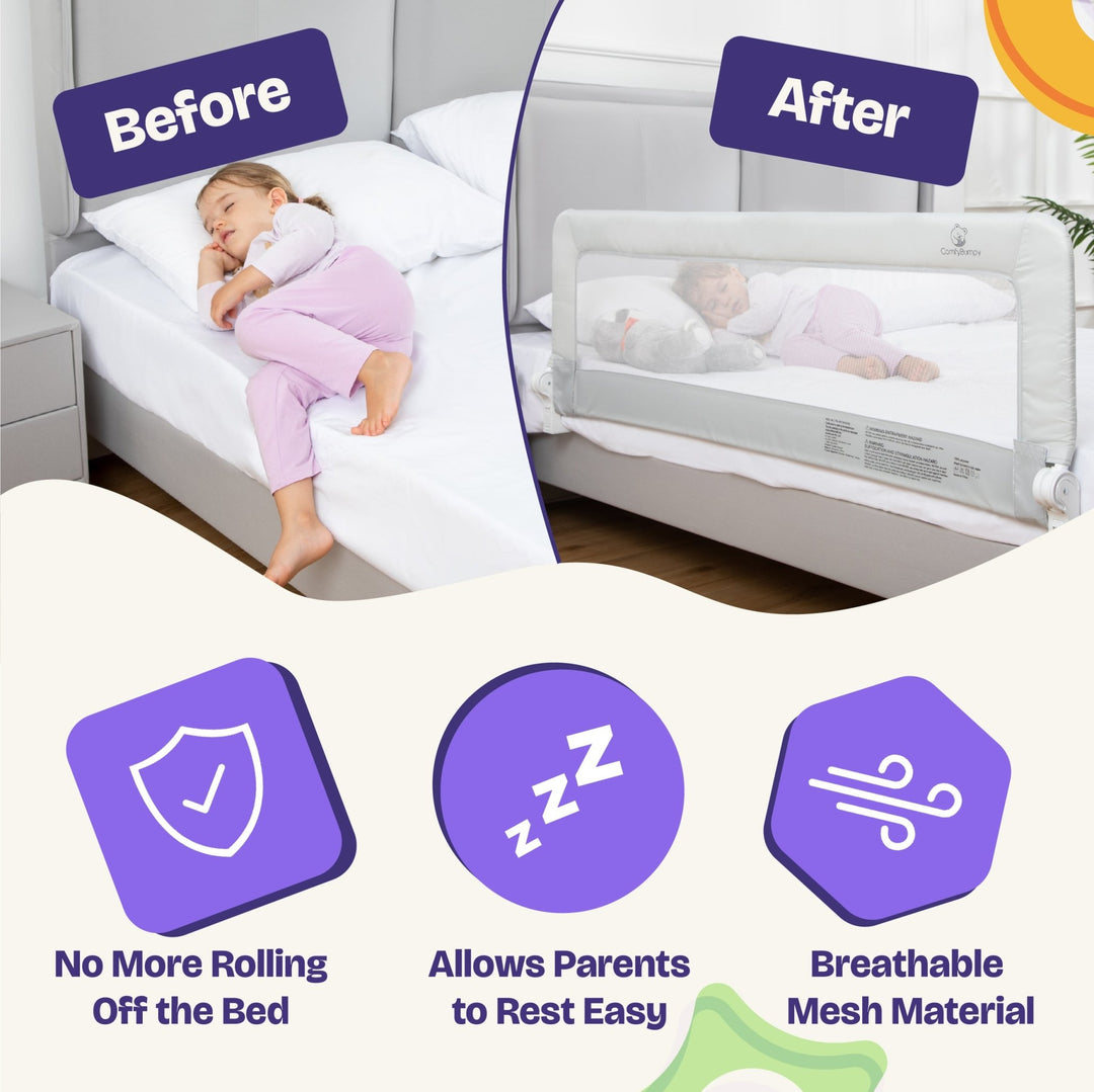 Safety Rail for Toddler Beds - ComfyBumpy
