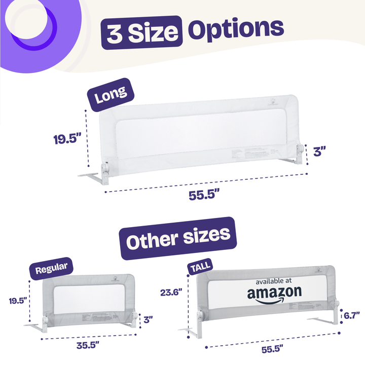 Safety Rail for Toddler Beds - ComfyBumpy