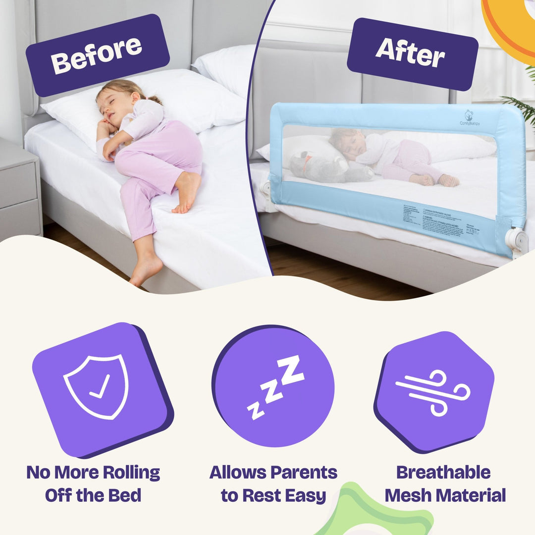 Safety Rail for Toddler Beds - ComfyBumpy