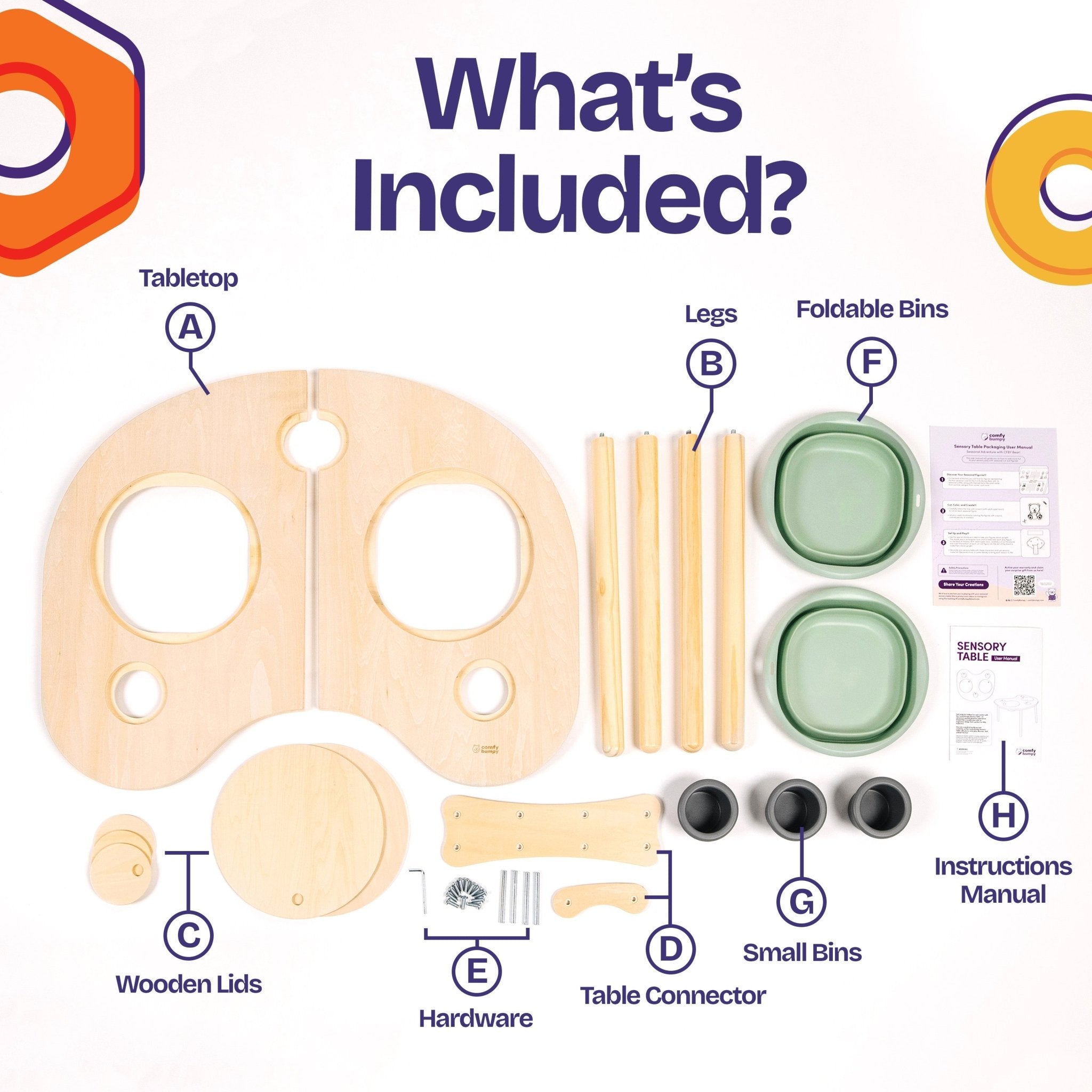 Sensory Table for Sensory Play & Learning - ComfyBumpy