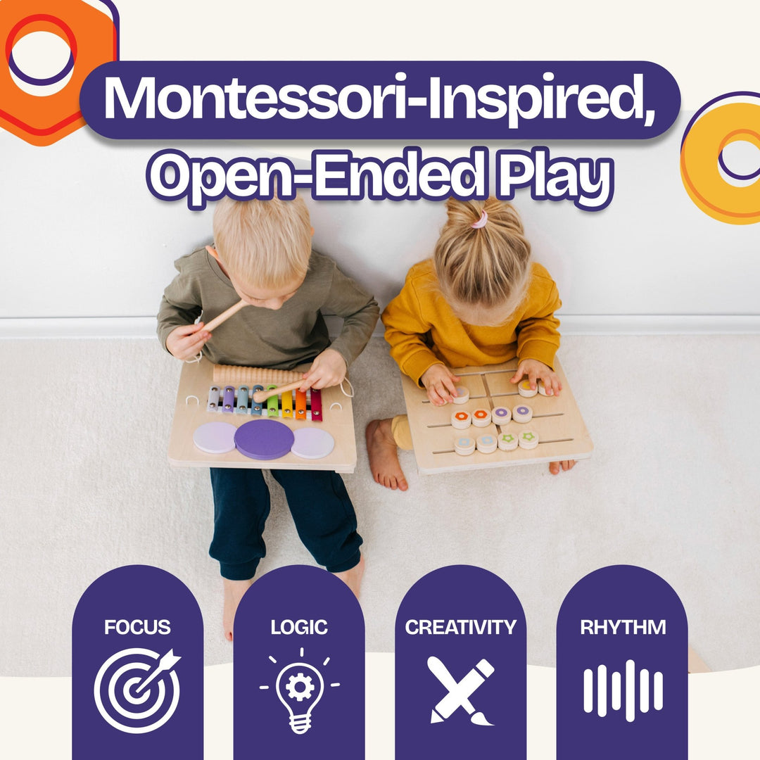 Sensory Wall with Detachable Activity Boards - ComfyBumpy