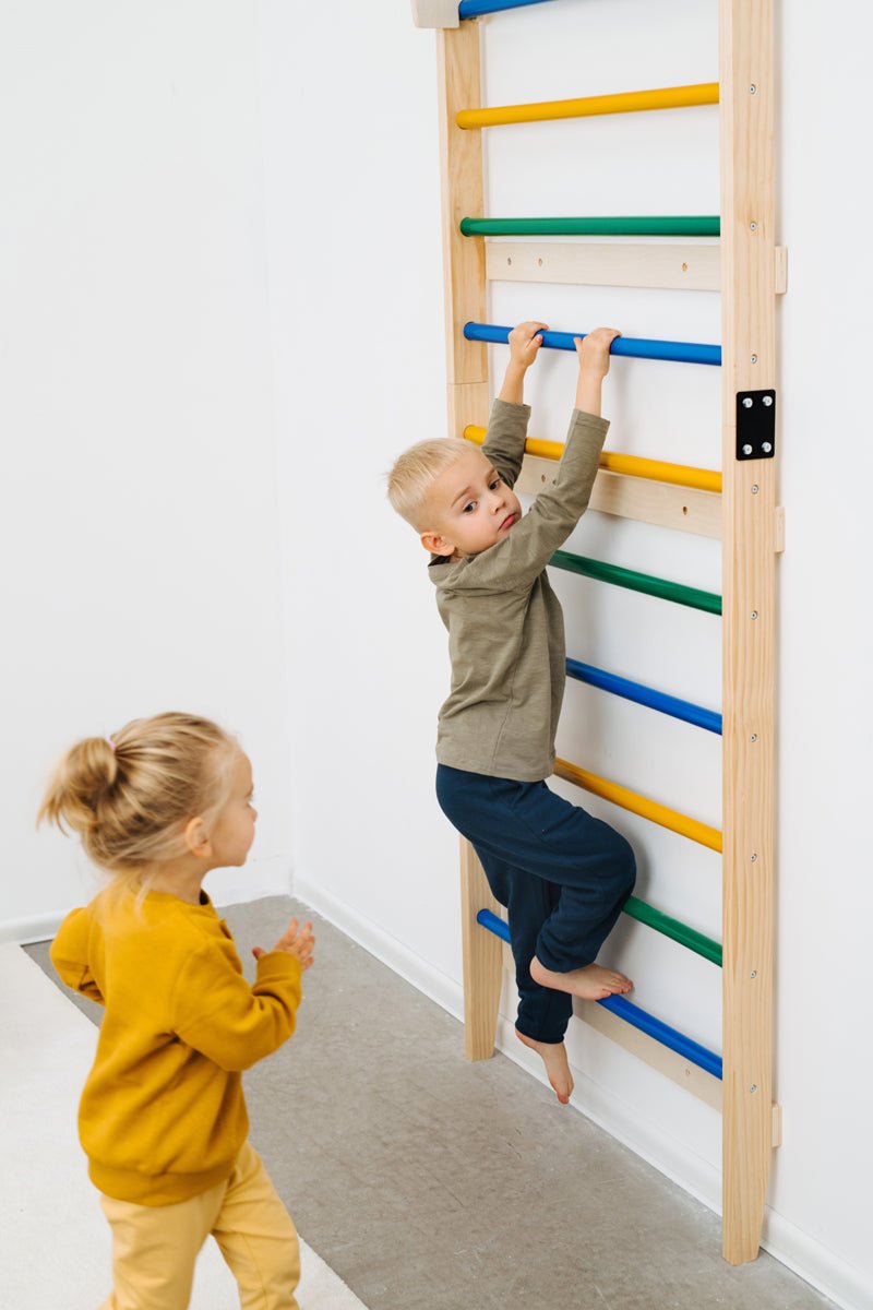 Swedish Ladder With Inserted Table - ComfyBumpy