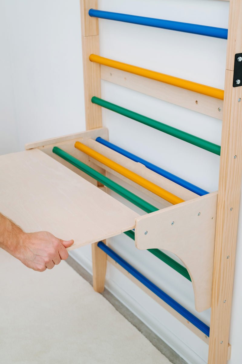 Swedish Ladder With Inserted Table - ComfyBumpy