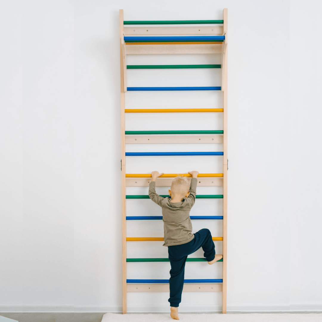 Swedish Ladder With Inserted Table - ComfyBumpy