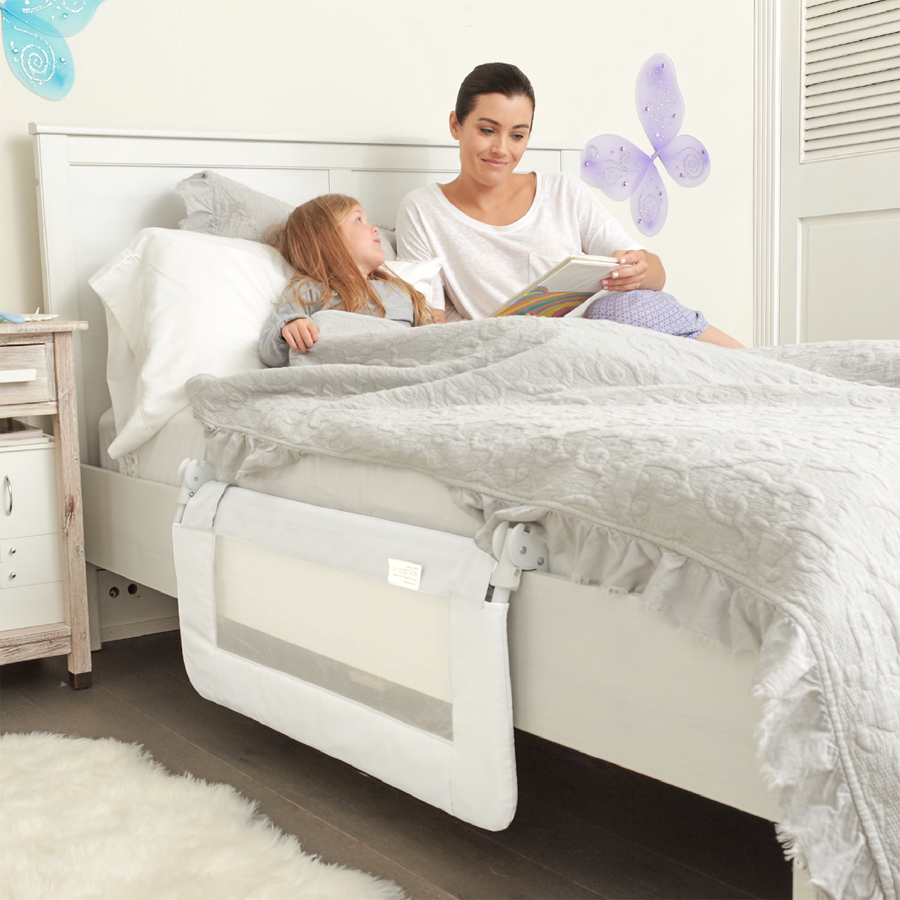 Baby bed railing safety hot sale